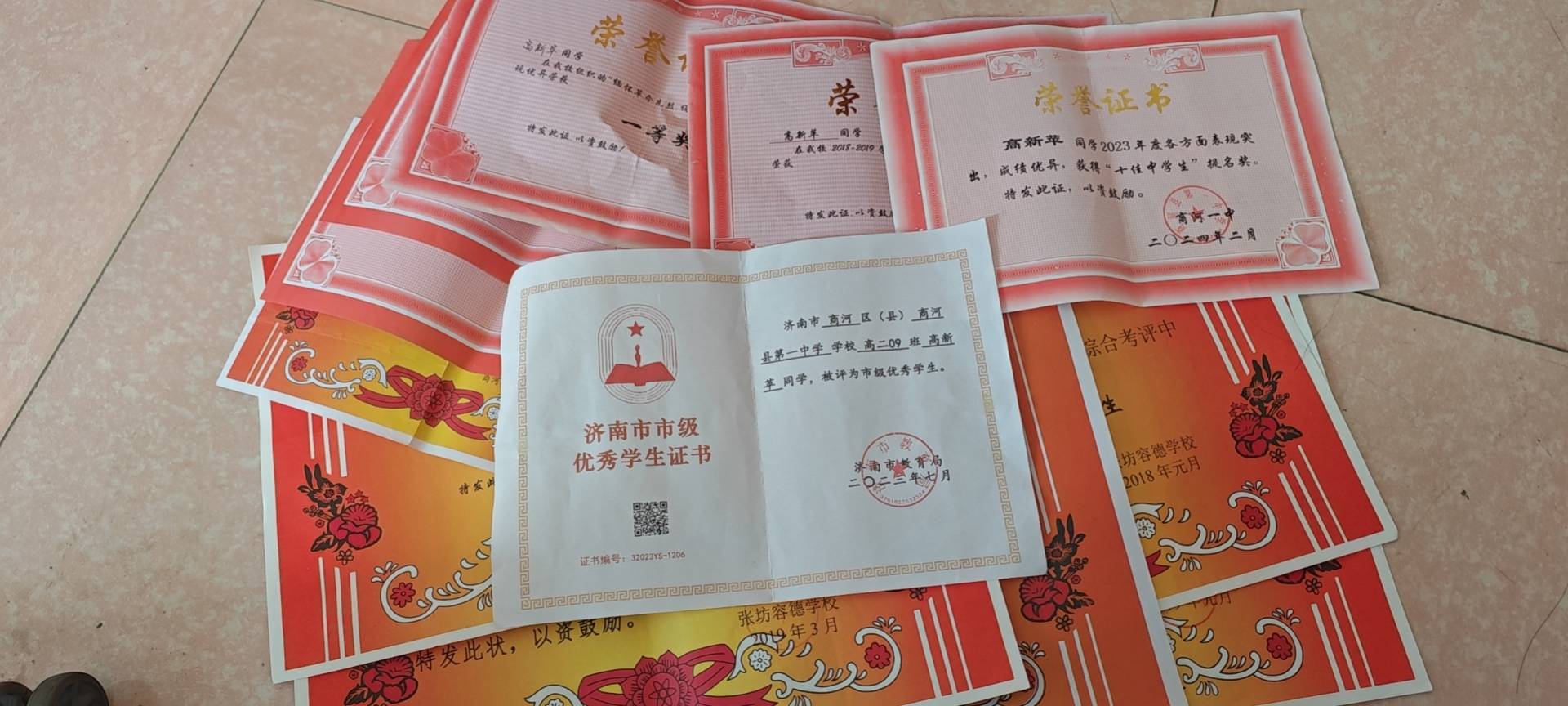 高新苹个人生活照1