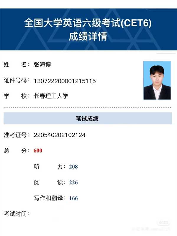 张海博个人生活照1