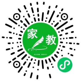 扫码笔尖北京家教小程序码_查看F王女士的家教需求