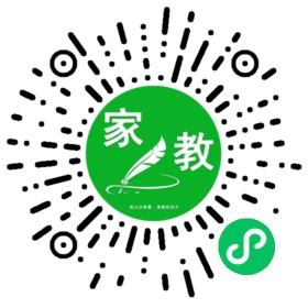 扫码笔尖北京家教小程序码_查看F张女士的家教需求