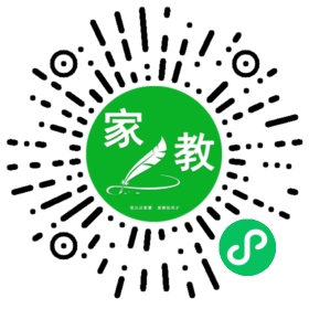扫码笔尖北京家教小程序码_查看F张女士的家教需求