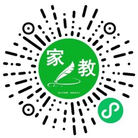 扫码笔尖北京家教小程序码_查看F方女士的家教需求